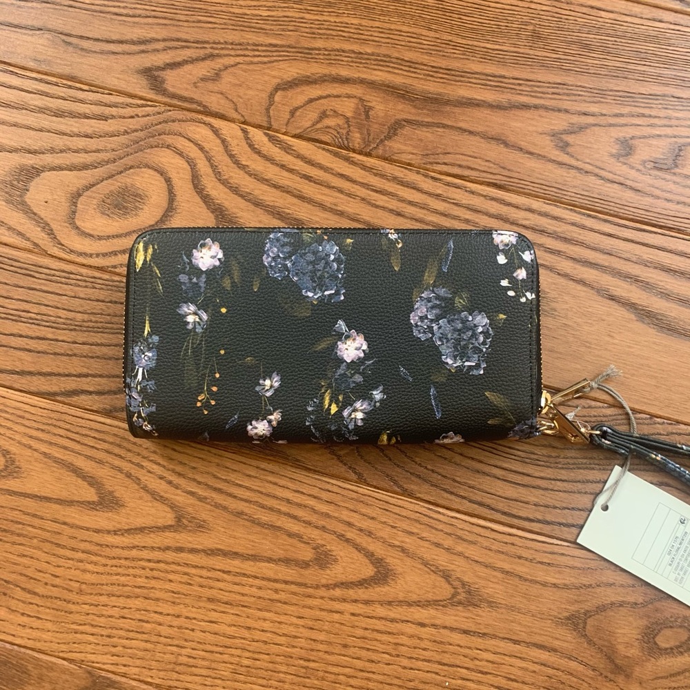Target double zipper wallet
